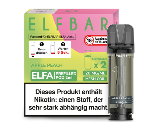 ELFBAR ELFA 20mg Nikotin 2er Pack