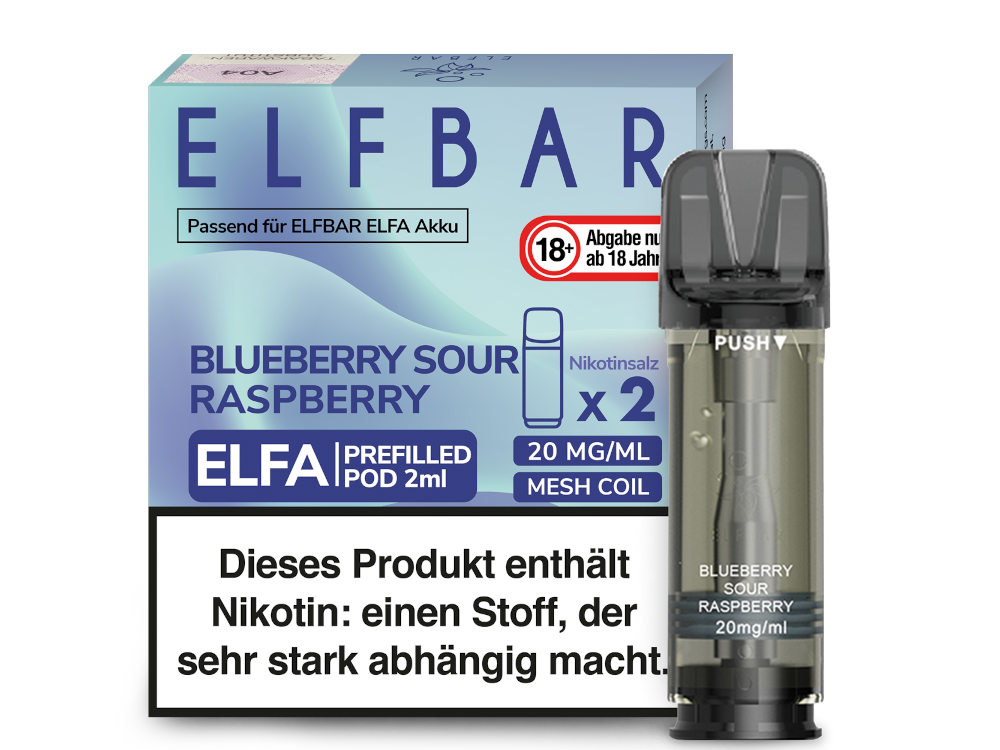 ELFBAR ELFA 20mg Nikotin 2er Pack