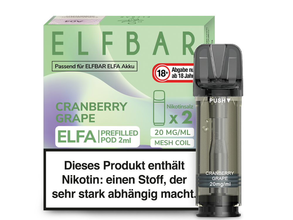 ELFBAR ELFA 20mg Nikotin 2er Pack