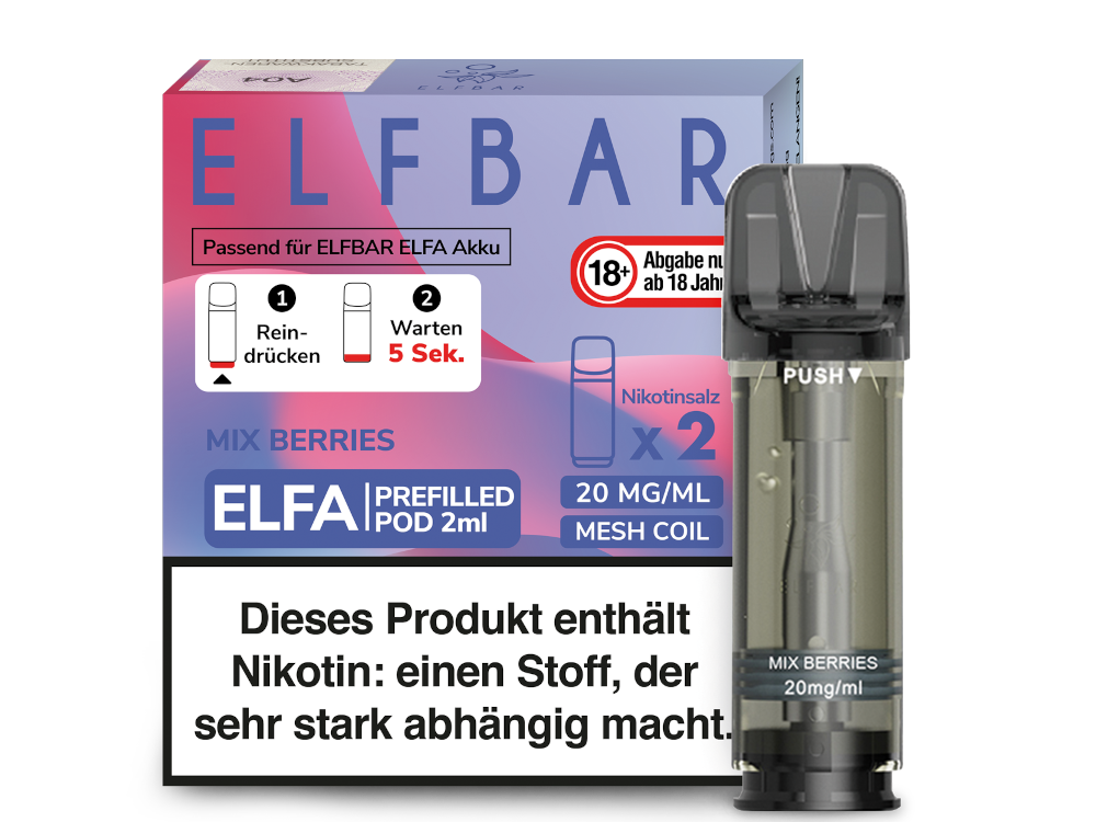 ELFBAR ELFA 20mg Nikotin 2er Pack