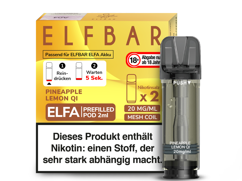 ELFBAR ELFA 20mg Nikotin 2er Pack